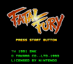 Fatal Fury screenshot 6 for Super Famicom